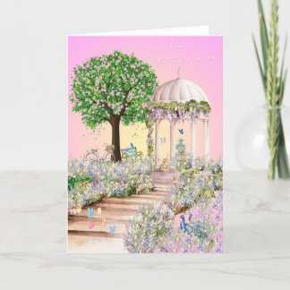 Carte De Remerciements Love Letter Design - Love, Spring xxoo