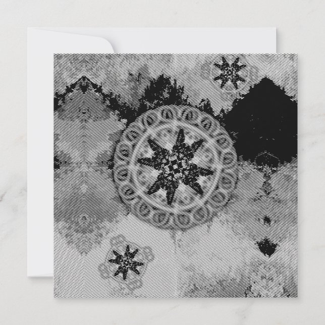 Carte De Remerciements L'univers (Devant)