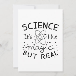 Carte De Remerciements Magie scientifique