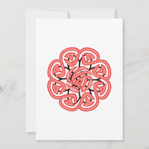 Carte De Remerciements mandala Sauter le dessin