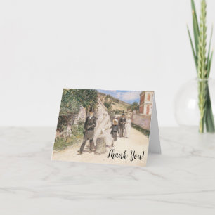 Carte De Remerciements Marche Nuptiale par Robinson, Impressionnisme Mari