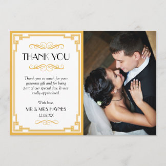 Carte de remerciements mariage, Carte Appartement 