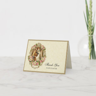 Carte De Remerciements Mariage catholique Vierge Marie Saint Joseph Relig