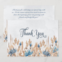 Mariage de champs de Cornflowers bleus et blé