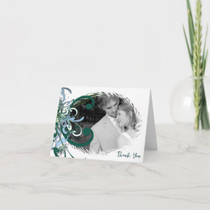 Carte De Remerciements Mariage Enregistrer votre date votre photo