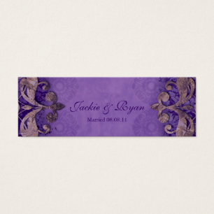 Carte de remerciements mariage Faveur Verdigris PB
