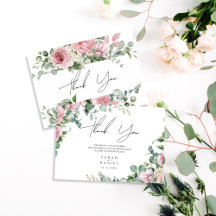 Mariage Floral Rose Aquarelle
