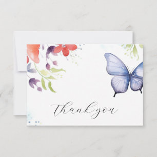 Carte De Remerciements Mariage He Gives Me Butterflies Baby Shower