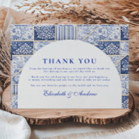 Mariage Patchwork Toile Bleu de Delft
