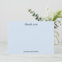Mariage Personnalisé Rétro Bleu Doux Minimaliste G
