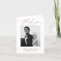 Mariage photo de script minimaliste en terre cuite
