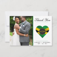 Mariage photo jamaïcain Drapeau caraïbe