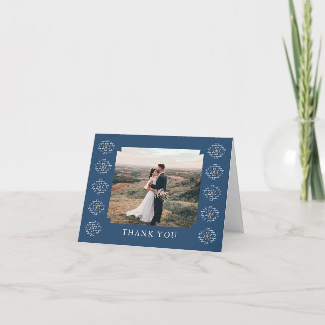 Carte de remerciements mariage, Suite Rio Rancho (Devant)