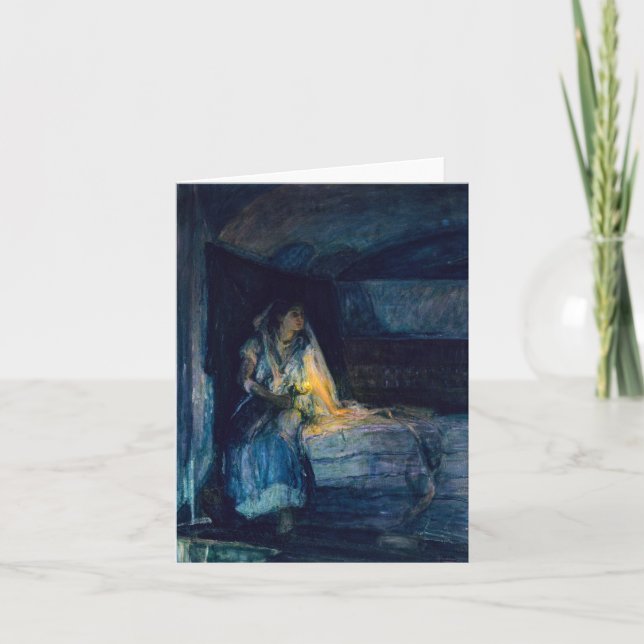 Carte De Remerciements Mary par Henry Ossawa Tanner (Devant)