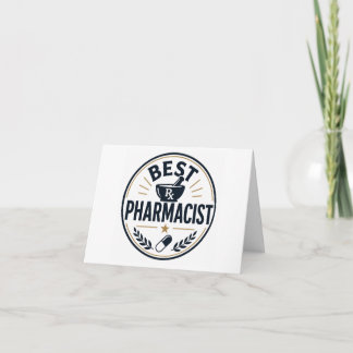 Carte De Remerciements Meilleur Pharmacien