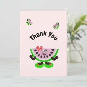 Carte De Remerciements Melon