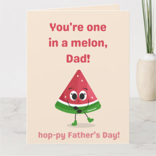 Carte De Remerciements Melon Fête des pères Edition