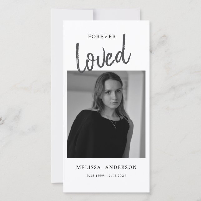 Carte De Remerciements Mémorial des funérailles du cardinal Evite (Devant)