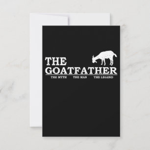 Carte De Remerciements Men Goat Far Pet Lover Fars Day