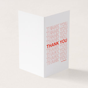 Carte de remerciements Merci