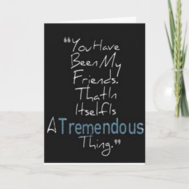 CARTE DE REMERCIEMENTS *****MERCI***** AMIS EXTRAORDINAIRES (Devant)