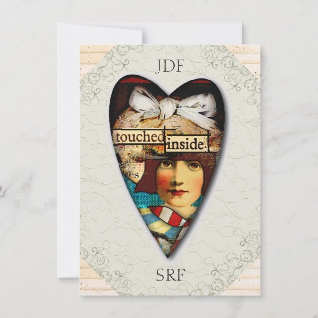 Carte De Remerciements Merci, etc. - SRF (Devant)