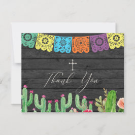 Carte de remerciements mexicain de Fiesta