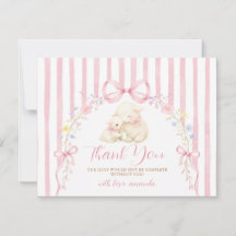 Mignon petit agneau Baby shower Ruban rose Gingham