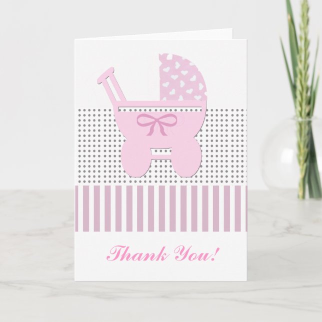 Carte De Remerciements Mignon remerciez votre conception de bébé (Devant)