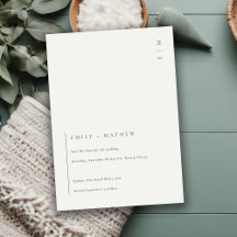 Minimal noir & blanc moderne Enregistrer l'Invitat