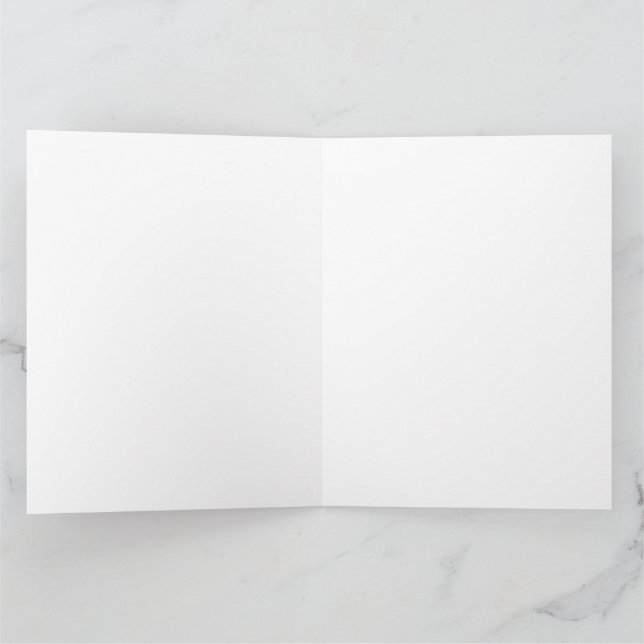 Carte De Remerciements Minimalist Heart Valentine's Day Card – Custom (Intérieur)