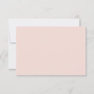 Carte De Remerciements Minuscule rose vif uni élégant chic