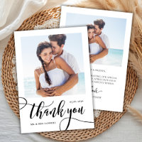 Moderne Whimsical Énorme Script 2 Mariage photo