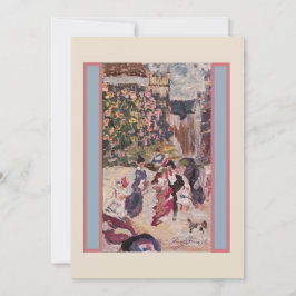 Carte De Remerciements mon style horsey renoir