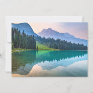 Carte De Remerciements Montagnes   Parc national Yoho, Colombie-Britanniq