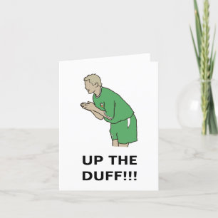 Carte De Remerciements Montez le Duff !