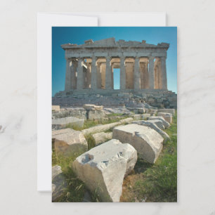 Carte De Remerciements Monuments   Parthenon Athens, Greece