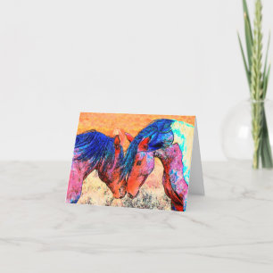 Carte De Remerciements Mustangs