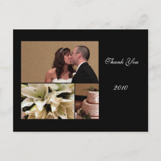 Carte de remerciements n° 2