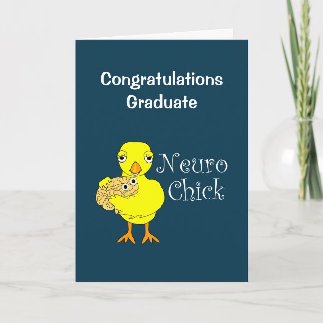 Carte De Remerciements Neuro Chick (Devant)