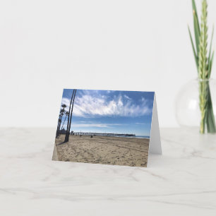 Carte De Remerciements Newport Pier, Newport Beach, Californie