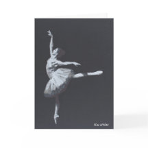 No Drame, Only Freedom, Black & White Ballerina