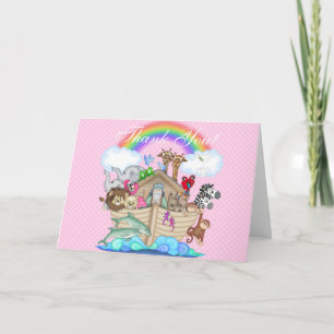 Carte De Remerciements Noah's Ark Thank You Notes