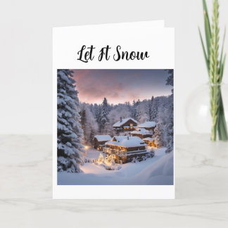 Carte De Remerciements Noël