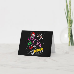 Carte De Remerciements Noël Fa la la mingo Essentiel