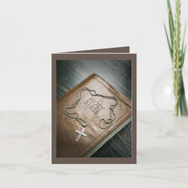 Carte De Remerciements Noël spirituel