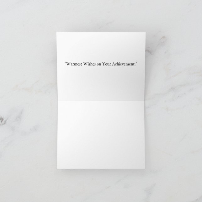 Carte De Remerciements nom abdelrahmane en arabe, (Intérieur)