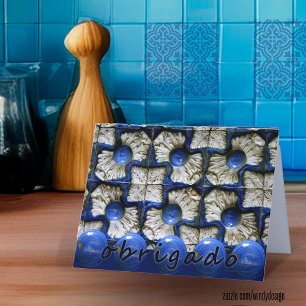 Carte De Remerciements Note de remerciement portugaise