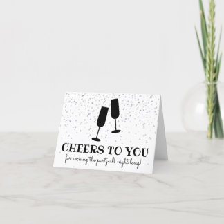 Carte De Remerciements Note de Vendor Thank