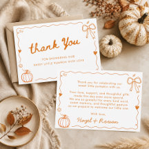 Notre Douce Petite Citrouille Doodle Baby Shower